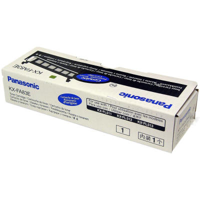 Panasonic KX-FA83E Black Original Toner - KX-FL51 / KX-FL541 / KX-FLM651 