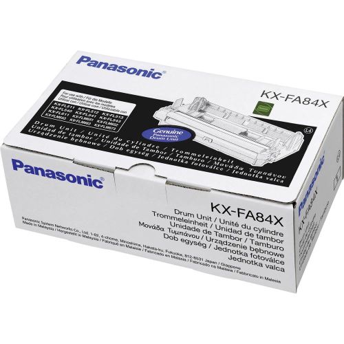 Panasonic KX-FA84X Black Original Drum Unit - KX-FL511 / KX-FL541 / KX-FLM651 - 1