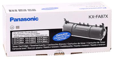 PANASONIC - Panasonic KX-FA87X Black Original Toner KX-FLB801, KX-FLB803, KX-FLB811