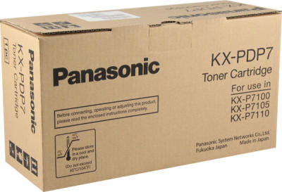 Panasonic KX-PDP7 Black Original Toner - 7100 / 7105 / 7110 