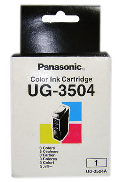 Panasonic UG-3504 UF-342 Original Color Fax Cartridge 