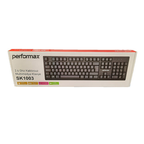 Performax SK1003 Wireless Black Q Keyboard - 1