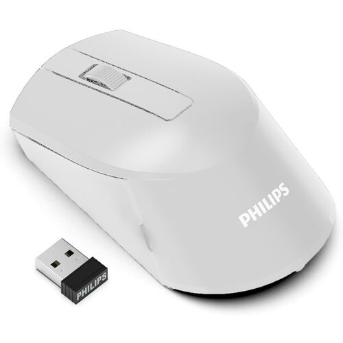 Philips M374 Beyaz 2.4GHz Kablosuz Mouse (SPK7374/00) (T15527) - 1