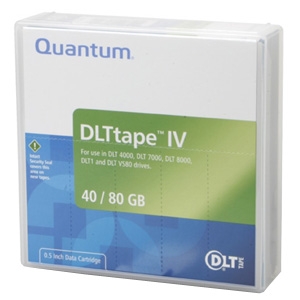 Quantum DLT 4 40/80 GB Data Cartridge YHXKD-02 - 1