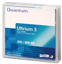 Quantum LTO-3 Ultrium 3 400 GB/ 800 GB Data Cartridge 