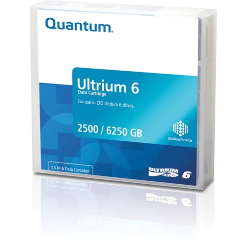 Quantum LTO-6 (MR-L6MQN-03) Ultrium-6 Data Tape Cartridge (2.5TB/6.25TB) - 1