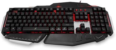 Rampage Claymore Siyah USB Gaming Q Multimedia Keyboard - 6