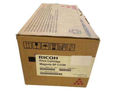 RICOH - Ricoh 406350 Magenta Original Toner - SPC-320DN / SPC-231N