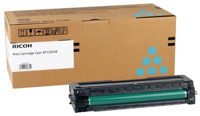 Ricoh 407717 SP-C252HC Cyan Original Toner SP-C252, SP-C250, SP-C260, SP-C262 