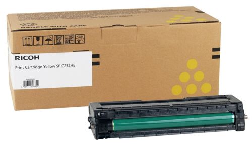 Ricoh 407719 SP-C252HY Sarı Orjinal Toner SP-C252, SP-C250, SP-C260, SP-C262 (T11028) - 1