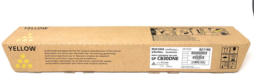 Ricoh 821186 Yellow Original Toner - SPC830