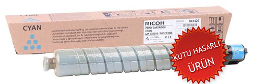 Ricoh 841127 Cyan Original Toner - MPC2800 / MPC3001 / MPC3501 (Damaged Box)