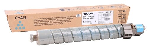 Ricoh 841163 Cyan Original Toner - MP-C5000E / MP-C4000 - 1