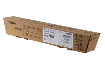 RICOH - Ricoh 841199 Sarı Orjinal Toner - MP-C2050E / MP-C2051 / MP-C2551