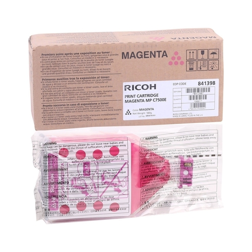 Ricoh 841398 Kırmızı Orjinal Toner - MP-C6000 / MP-C7500 - 1