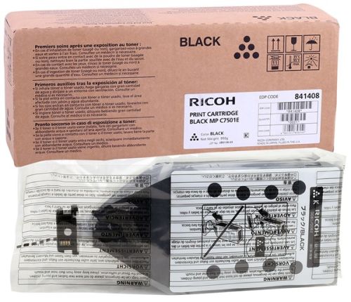 Ricoh 841412 Black Original Toner - MP-C6501 / MP-C7501 / MP-C7500 - 1