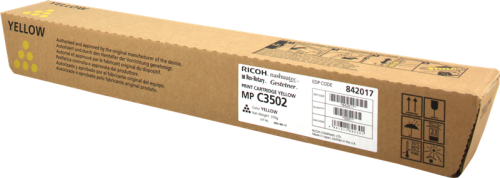 Ricoh 842017 MP-C3002 / MP-C3502 Sarı Orjinal Fotokopi Toneri 18.000 Sayfa (T10333) - 1