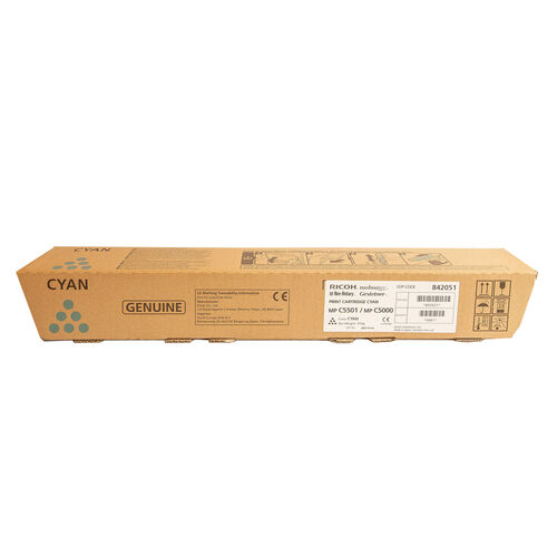 Ricoh 842051 Mavi Orjinal Toner - MP-C4000 / MP-C5000 (T14927) - 1