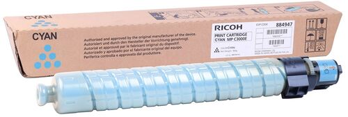 Ricoh 888643 Cyan Original Toner - MPC 2000 / MPC2500 - 1