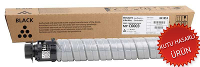 RICOH - Ricoh Aficio MP-C6003 Black Original Photocopy Toner - 841853 (Damaged Box)