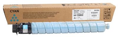 Ricoh Aficio MP-C6003 Cyan Original Photocopy Toner - 841856 