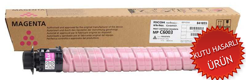 Ricoh Aficio MP-C6003 Magenta Original Photocopy Toner - 841855 (Damaged Box)