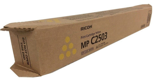 Ricoh C2503 Sarı Orjinal Toner - MP-C250 / 2504 / 2011 / 2003 / 2004 (841929) (T8299) - 1