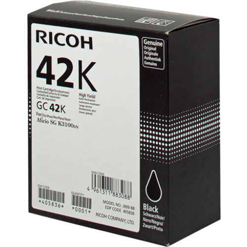 Ricoh GC-42K (405836) Black Original Cartridge - SG K3100dn