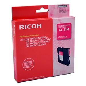 Ricoh GC21M Magenta Original Cartridge - GX2500 , GX3050 , GX3000 , GX5050 