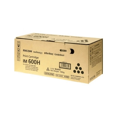 RICOH - Ricoh IM600H (418481) Black Original Toner - IM 550F / IM 600SRF