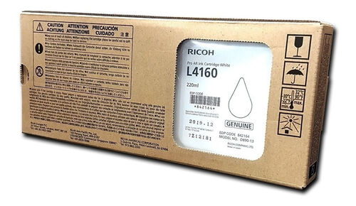 Ricoh L4130 / L4160 842164 Beyaz (White) Orjinal Lateks Mürekkep Kartuşu (T15271) - 1