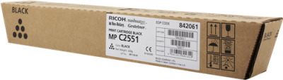 Ricoh MP-C2030 / C2050 / C2530 / C2550 Black Original Toner (842061) 