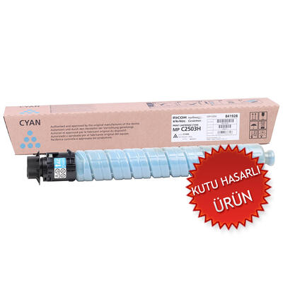 Ricoh MP-C2503H Cyan Original Toner 841928 (Damaged Box) 