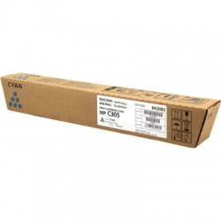 Ricoh MP-C305 (842082) Cyan Original Toner - MPC305 / MPC306 