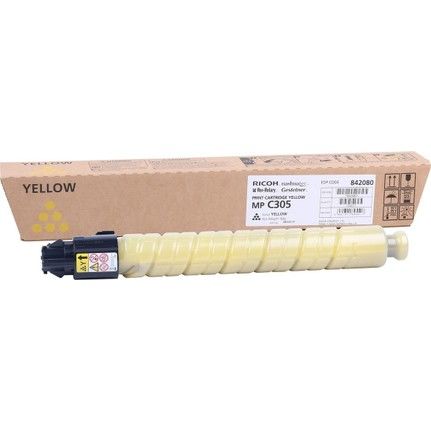 Ricoh MP-C305 Sarı Orjinal Toner (841601) MPC305 / MPC306 (T10702) - 1