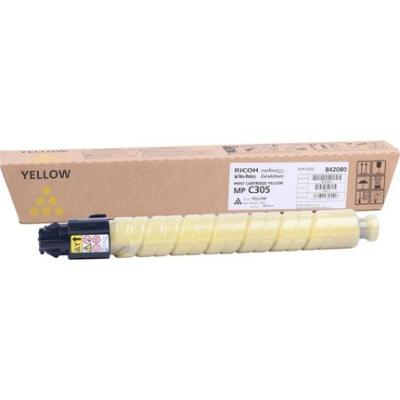 Ricoh MP-C305 Yellow Original Toner (841601) MPC305 / MPC306 