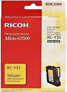 Ricoh RC-Y31 Sarı Orjinal Kartuş - G7500 (T17532) - 1