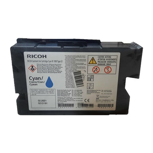 Ricoh Type G1 342553 Cyan Original Cartridge - Ri1000 - 1