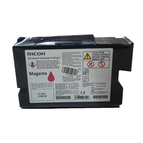 Ricoh Type G1 342554 Kırmızı Orjinal Kartuş - Ri1000 (T15254) - 1