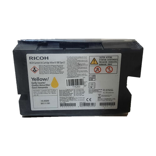 Ricoh Type G1 342555 Sarı Orjinal Kartuş - Ri1000 (T15253) - 1