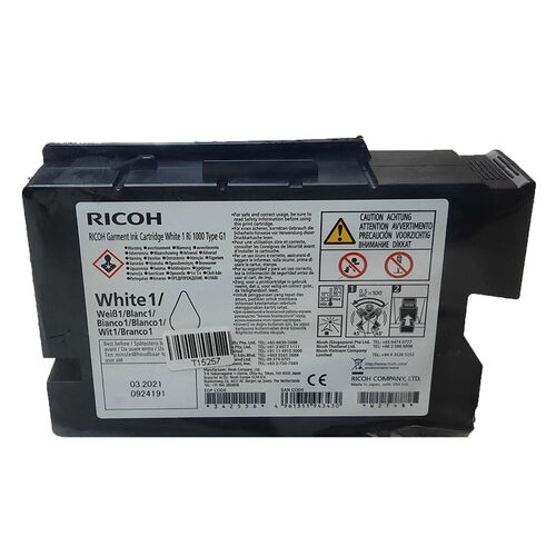 Ricoh Type G1 342556 White Original Cartridge - Ri1000 - 1