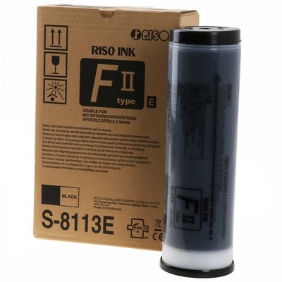 RISO - Riso S-8113E Black Original Ink - RZ 200 / EZ-590