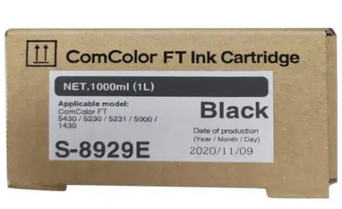 Riso S-8929E Siyah Orjinal Kartuş - ComColor FT 5430 - 1