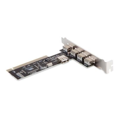 S-Link SL-010B PCI USB 2.0 4+1 Card - 2