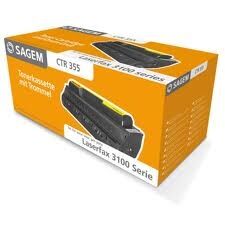 Sagem CTR-355 Orjinal Faks Toneri + Drum Kit - Laserfax 3150 / 3155 (T5638) - 2