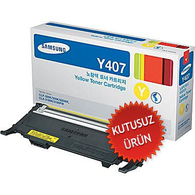 Samsung CLT-Y407S Sarı Orjinal Toner - CLP-320 / CLP-325 (U) (T9590) - 1