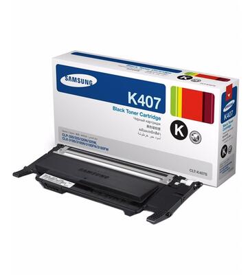 Samsung CLT-K407S/SEE Siyah Orjinal Toner - CLP-320 / CLP-325 (T5231) - 1