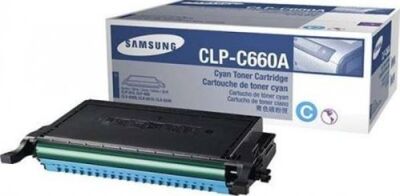 Samsung CLP-C660A/SAU Mavi Orjinal Toner - CLP-610 / CLP-660 - 2