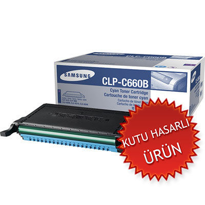 Samsung CLP-C660B /SEE Mavi Orjinal Toner - CLP-610 / CLP-660 (C) (T8739) - 1