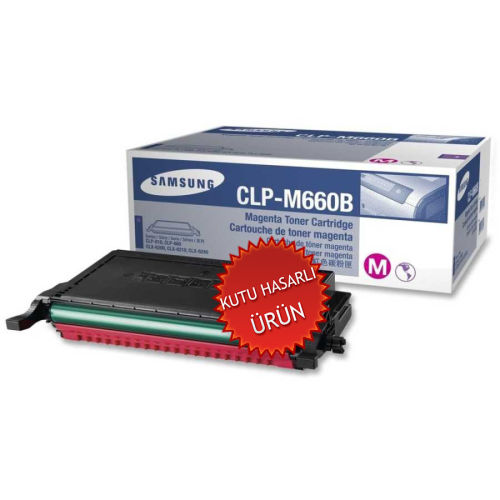 Samsung CLP-M660B /SEE Kırmızı Orjinal Toner - CLP-610 / CLP-660 (C) (T8741) - 1